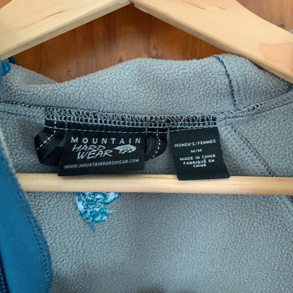 Hooded Softshell Jacket in Teal - Picture 3 of 4